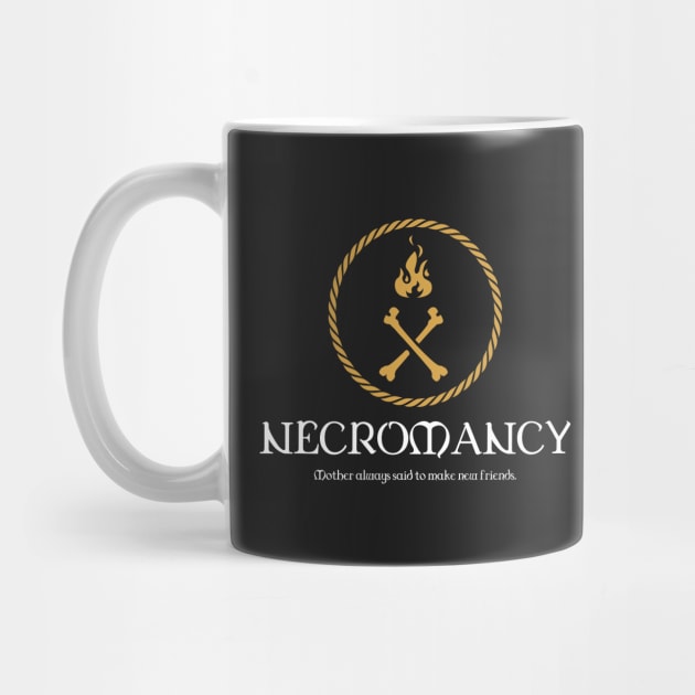 Necromancer Necromancy Tabletop RPG Addict by pixeptional